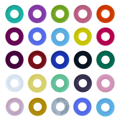 Donut Silicone Teether - 44mm
