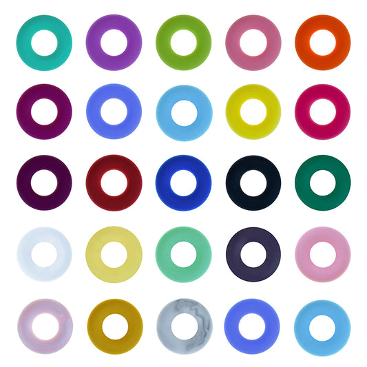 Donut Silicone Teether - 44mm