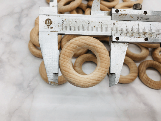 40MM BEECH Rings - Custom logo