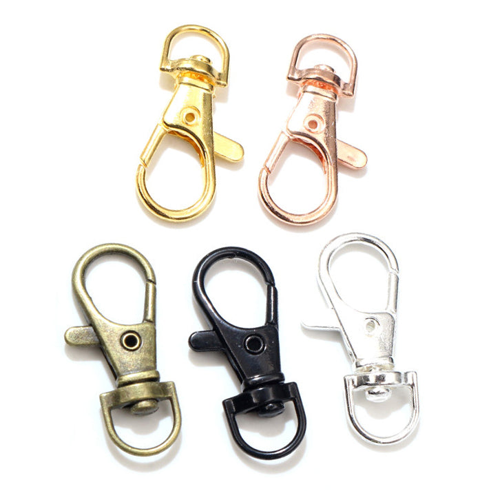 5 Colors Keyring Lobster Clasps Hooks