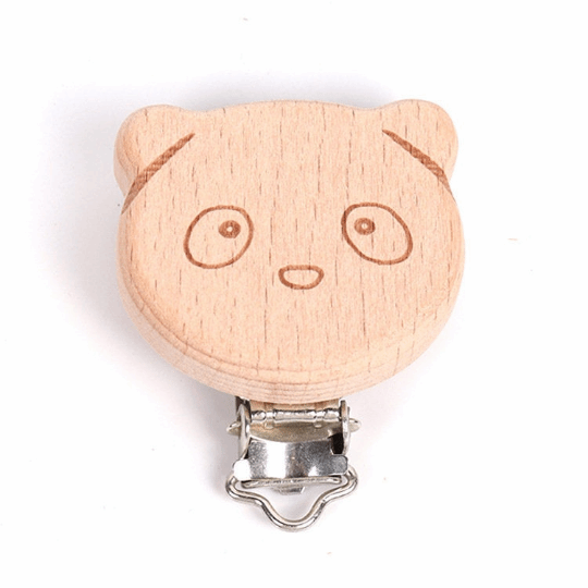 Animal Pacifier Clip