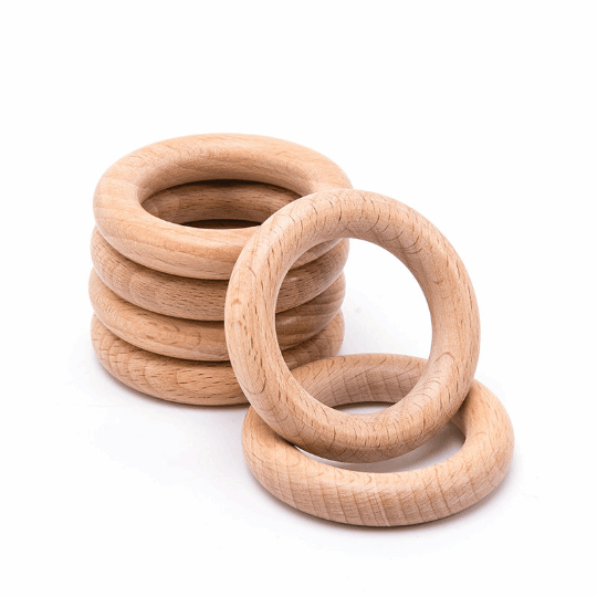 Unfinished Beech Ring