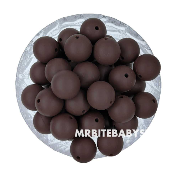 12/15mm Round Silicone Beads #1 - #24