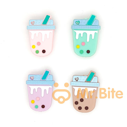 MilkShake Cup Silicone Beads - 34*23mm
