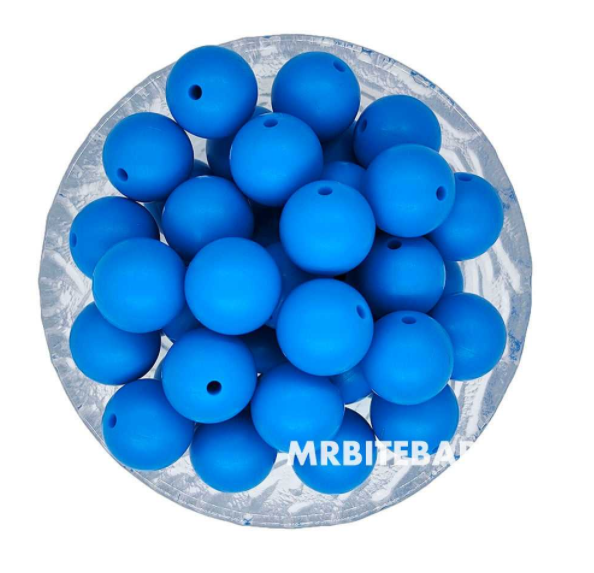 12/15mm Round Silicone Beads #26 - #49
