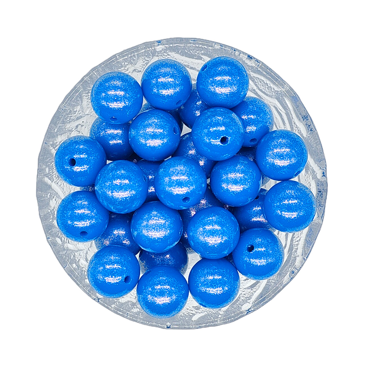 15mm Opal Round Glossy Silicone Beads