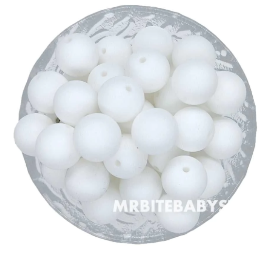 12/15mm Round Silicone Beads #26 - #49