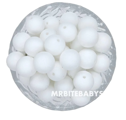 12/15mm Round Silicone Beads #26 - #49