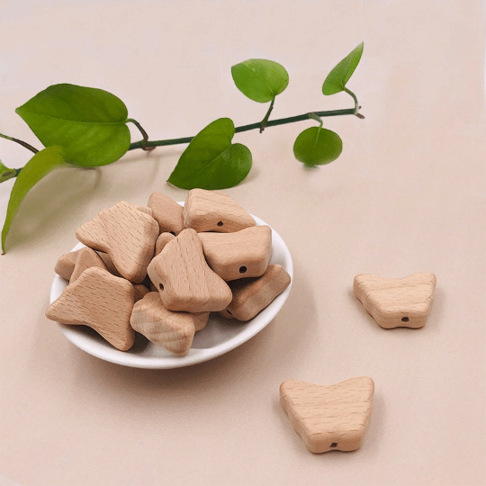 Butterfly Beech Beads 32*23mm