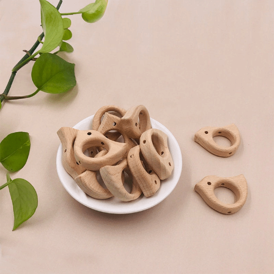 MINI Bird Beech Beads 40*29MM