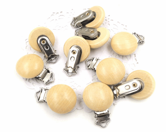 Round - Pacifier Clip