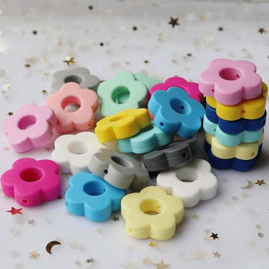 Flower Silicone Beads
