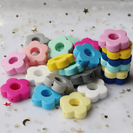 Flower Silicone Beads