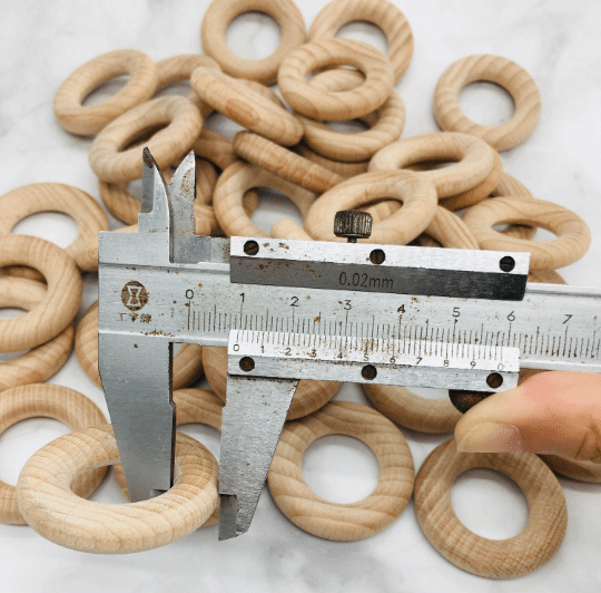 40MM BEECH Rings - Custom logo