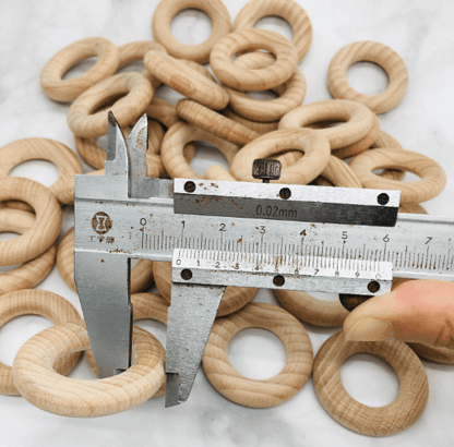 40MM BEECH Rings - Custom logo