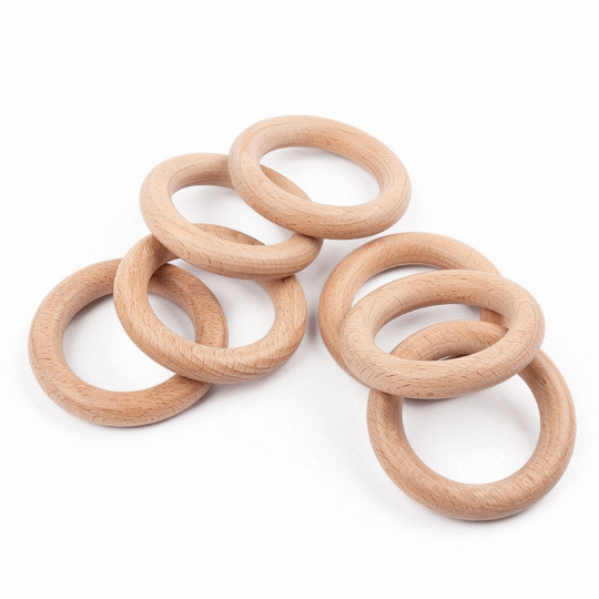 Custom logo 70MM BEECH Rings