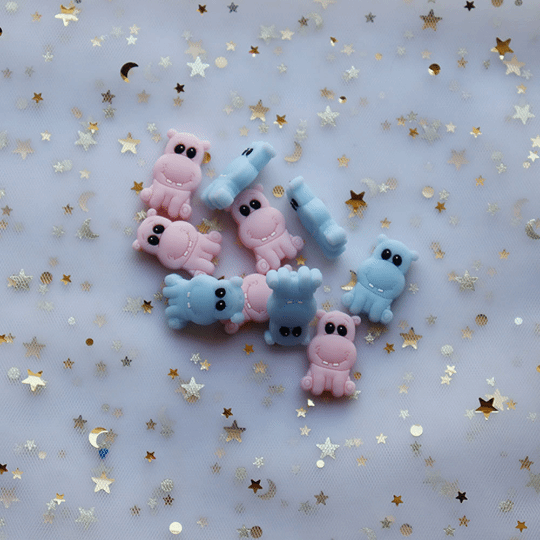 Hippo Silicone Beads /17*27MM