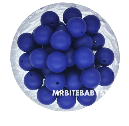 12/15mm Round Silicone Beads #1 - #24