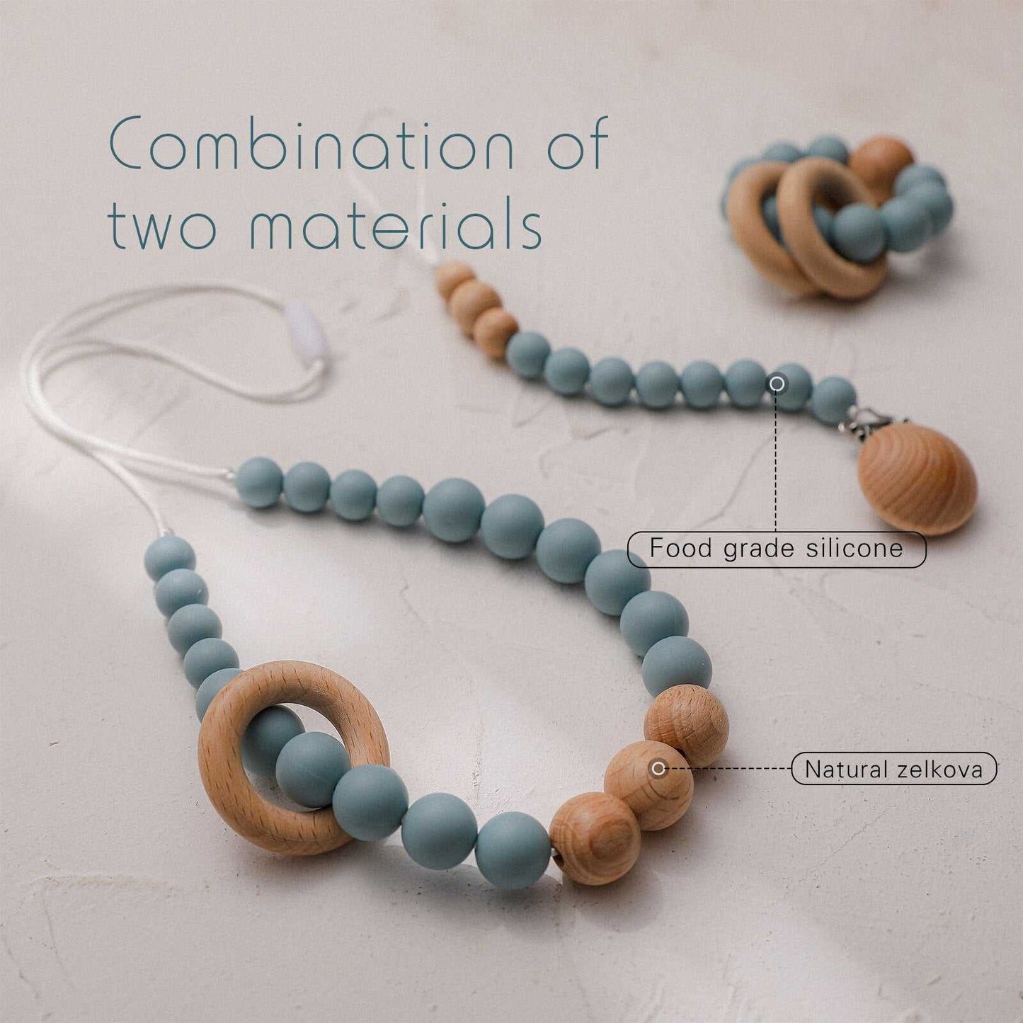 3 Pcs/Set Baby Teething Set