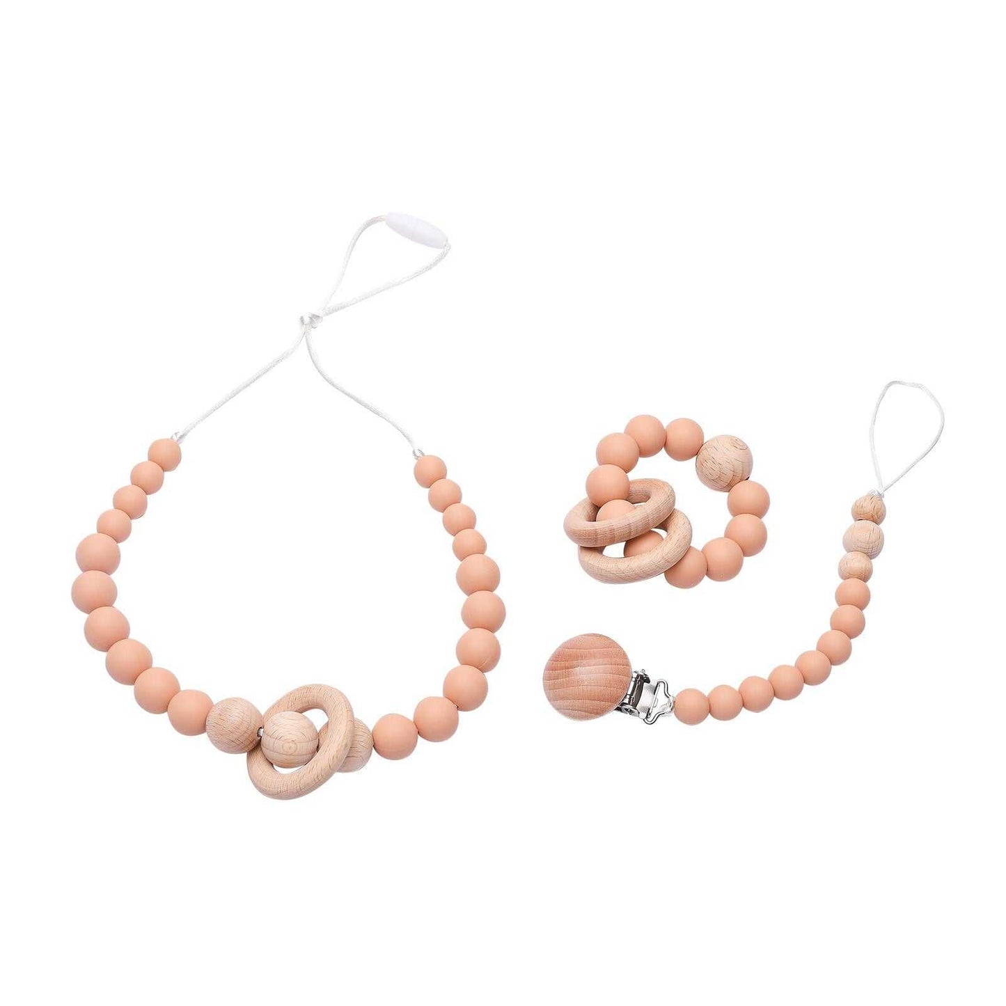 3 Pcs/Set Baby Teething Set