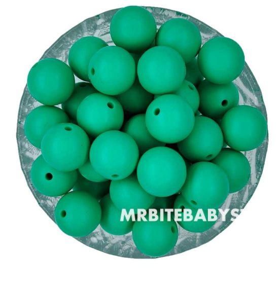 12/15mm Round Silicone Beads #26 - #49