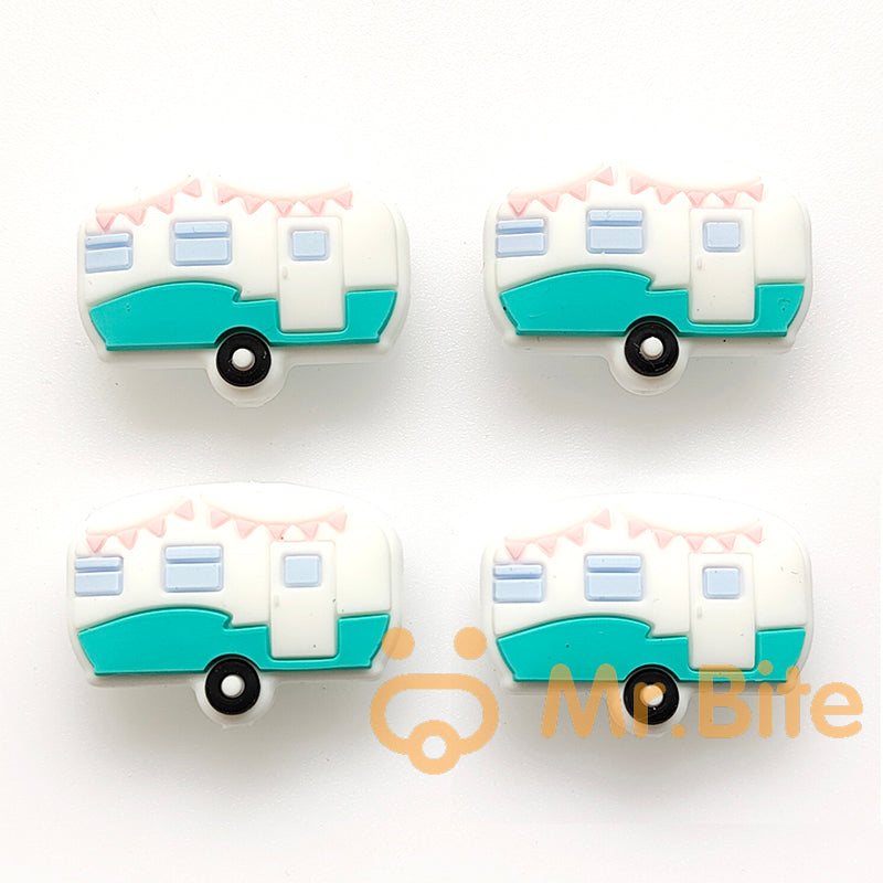 5-50Pcs Silicone Camper Focal Beads 20*27mm