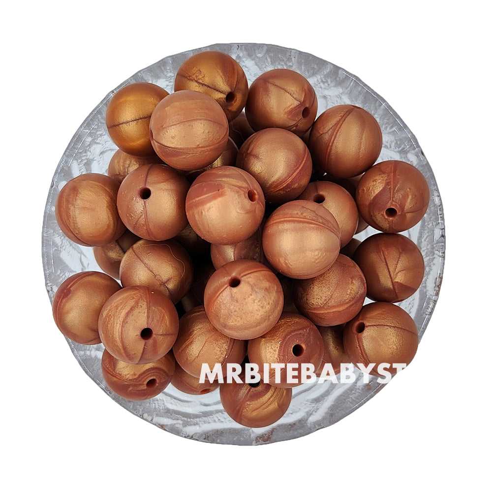 12/15mm Round Silicone Beads #26 - #49