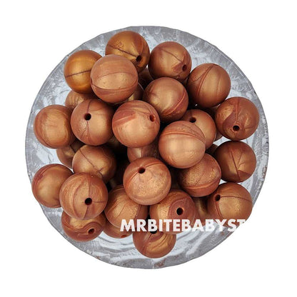 12/15mm Round Silicone Beads #26 - #49
