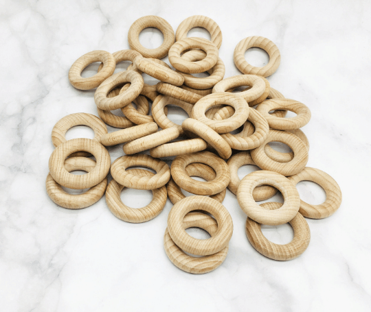 40MM BEECH Rings - Custom logo