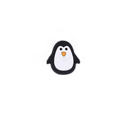 Penguin Silicone Beads 26*25MM