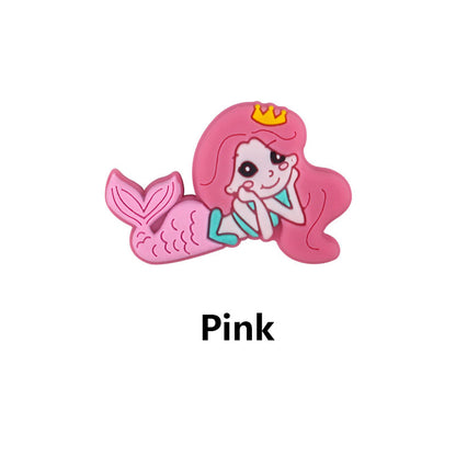 Mermaid Silicone Beads - 25*40mm