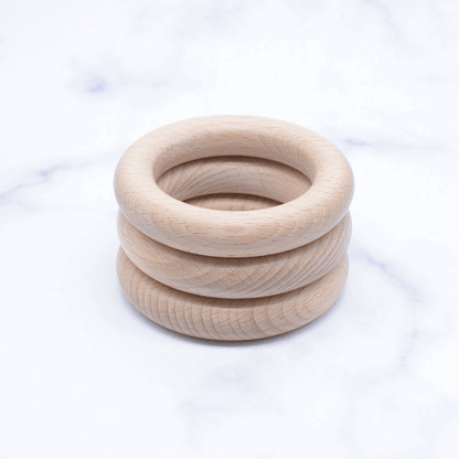 Custom logo 80MM BEECH Rings