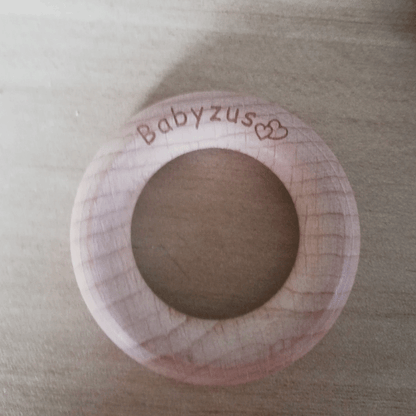 50MM BEECH Wooden Rings