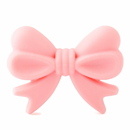 Bowknot Silicone Beads