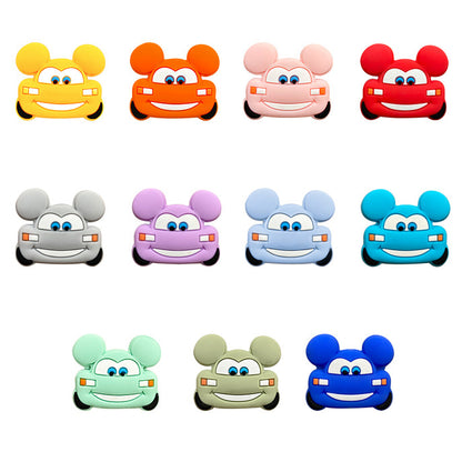 Car Silicone Beads - 30.5*27mm