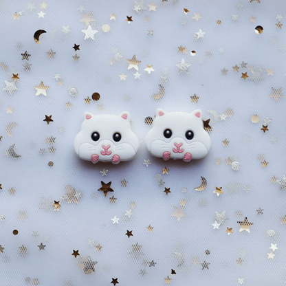 Squirrel Silicone Beads 31*25mm