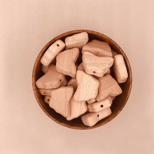 Butterfly Beech Beads 32*23mm