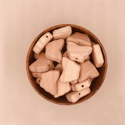Butterfly Beech Beads 32*23mm