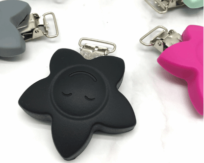 Silicone Star - Pacifier Clip