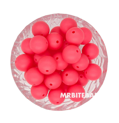 12/15mm Round Silicone Beads #1 - #24