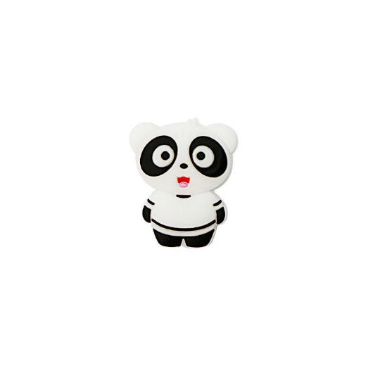 Panda Silicone Beads 27*21mm