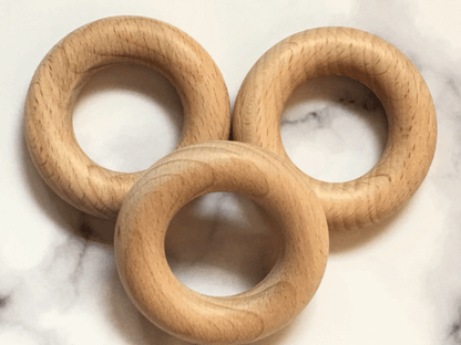Thick 65MM Beech Wooden Ring