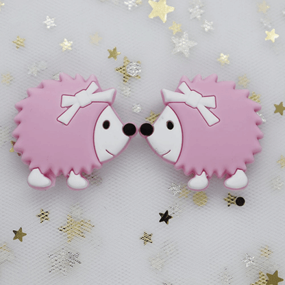 Hedgehog Silicone Beads 33*31MM