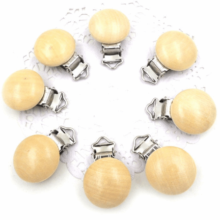 Round - Pacifier Clip