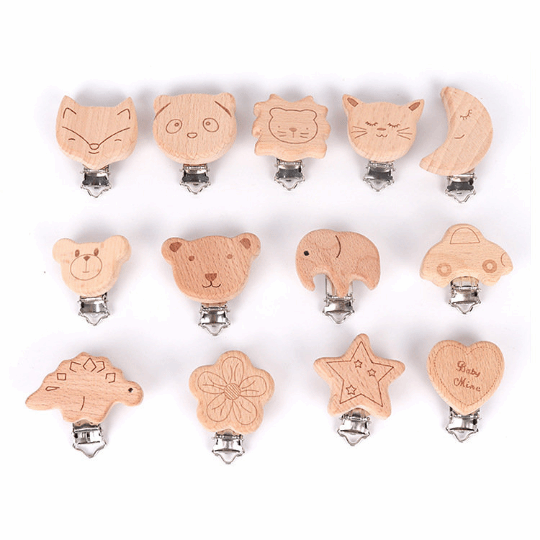 Animal Pacifier Clip