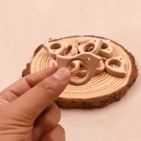 MINI Bird Beech Beads 40*29MM