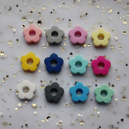 Flower Silicone Beads
