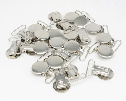 Metal Pacifier Suspender Clips
