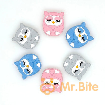 Silicone Owl Focal beads