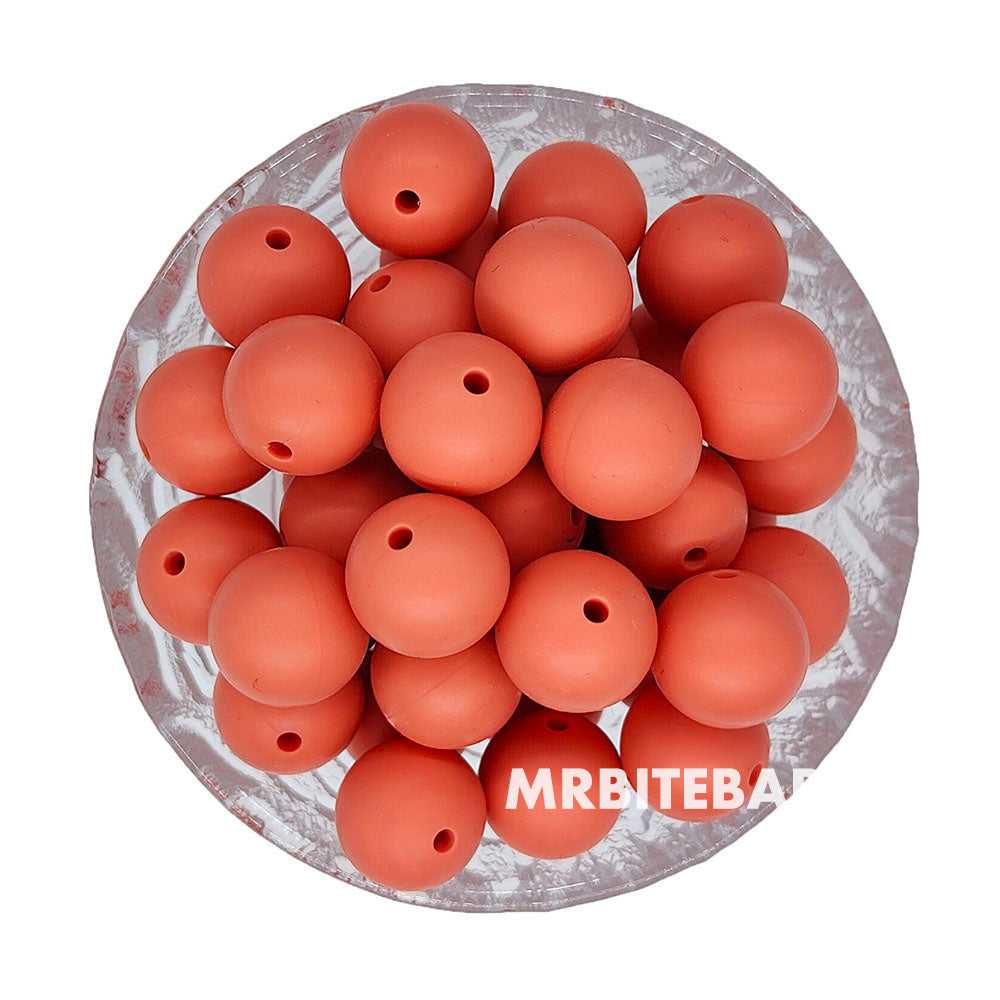 12/15mm Round Silicone Beads #26 - #49